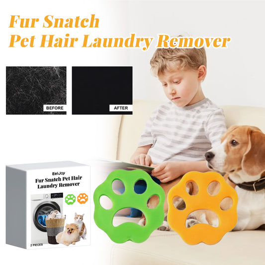 2-Pack Pet Hair Remover for Laundry – Reusable Lint & Hair Catcher for Washing Machines – Non-Toxic Dog & Cat Fur Remover for Clothes, Bedding, & More