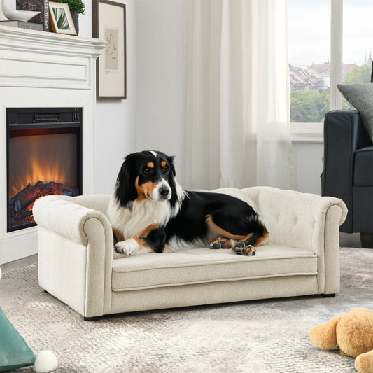 Orthopedic Elevated Pet Sofa | Stylish Comfort for Medium & Large Dogs - PawLuxe