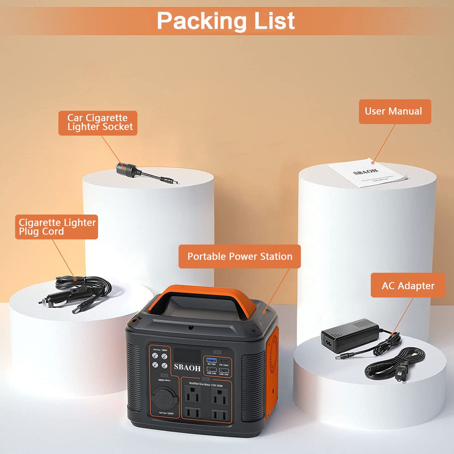Emergency  Home or outside Power Supply