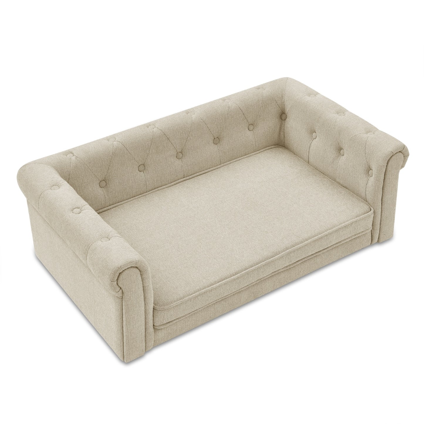 Orthopedic Elevated Pet Sofa | Stylish Comfort for Medium & Large Dogs - PawLuxe