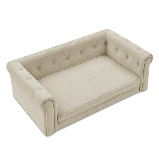 Orthopedic Elevated Pet Sofa | Stylish Comfort for Medium & Large Dogs - PawLuxe